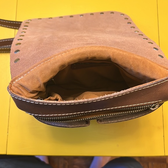 Patricia Nash Brown Saddle Bag - Picture 6 of 6